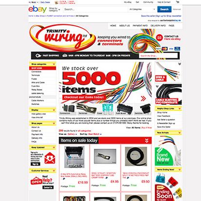 eBay design service eBay Store design portfolio