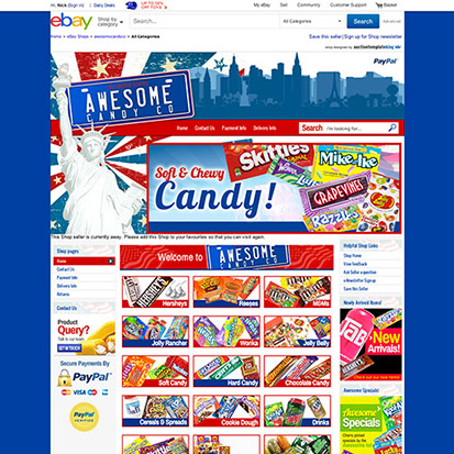 eBay design service eBay Store design portfolio