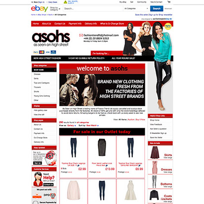 eBay Store Design eBay Store design portfolio